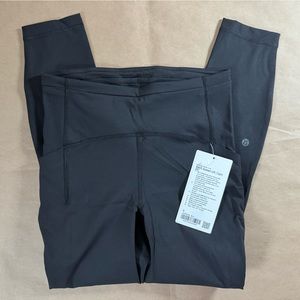 Lululemon swift speed high-rise tight 25” black size 6 BNWT